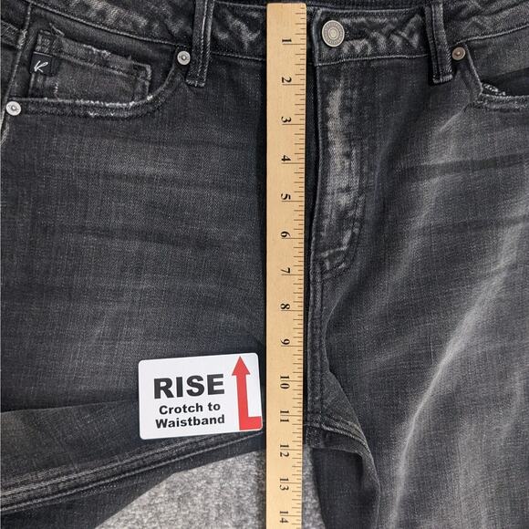 KanCan Skinny Leg Jeans Women‎ Size 13/30 Distressed Black Style# KC7133BK - Picture 13 of 14